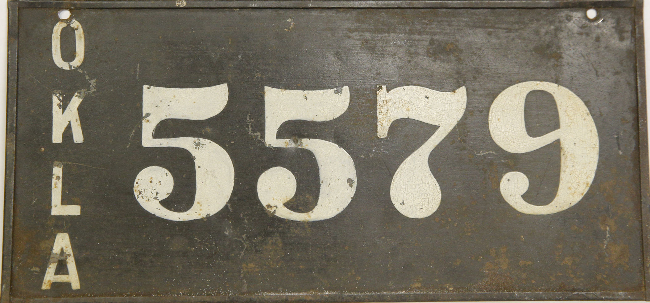 Oklahoma license plates